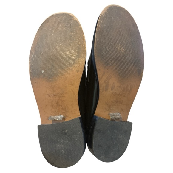 Madewell The Vernon Leather Loafers in Black Size 8 - Picture 5 of 5